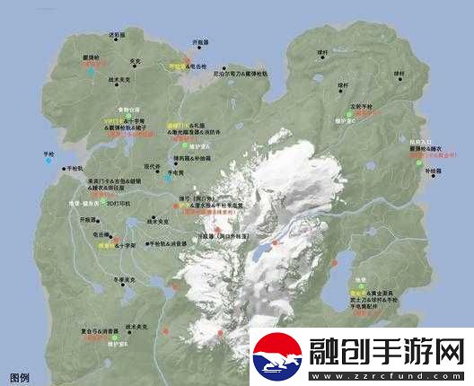 森林之子地圖